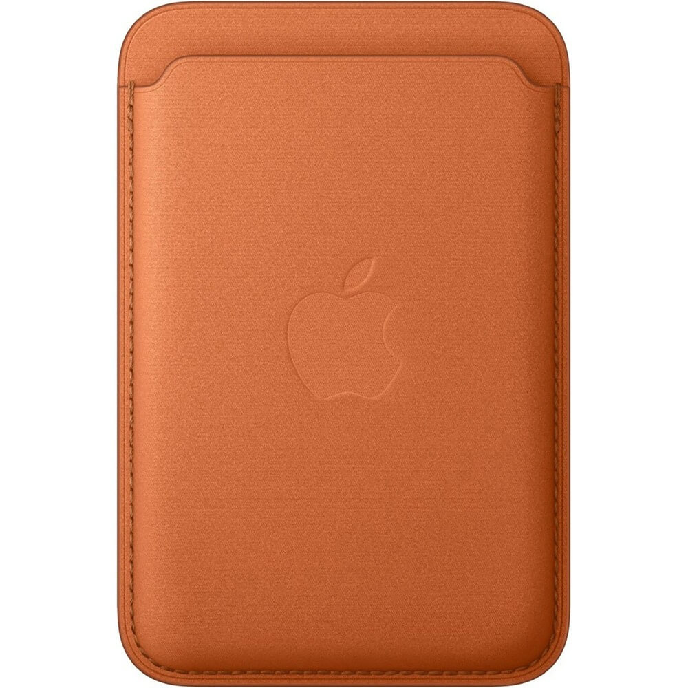 Чехол-бумажник Apple для iPhone FineWoven Wallet MagSafe оранжевый