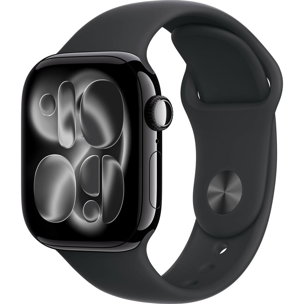 Смарт-часы Apple Watch Series 11 Aluminum GPS 42 мм угольно-чёрный M/L  спортивный ремешок