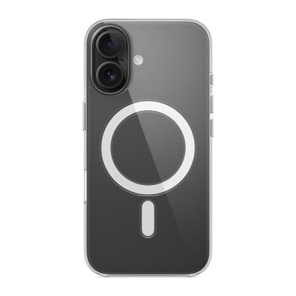 Прозрачный чехол MagSafe Apple Clear Case для iPhone 16