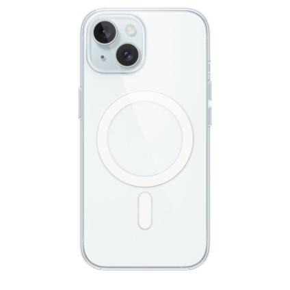 Прозрачный чехол MagSafe Apple Clear Case для iPhone 15