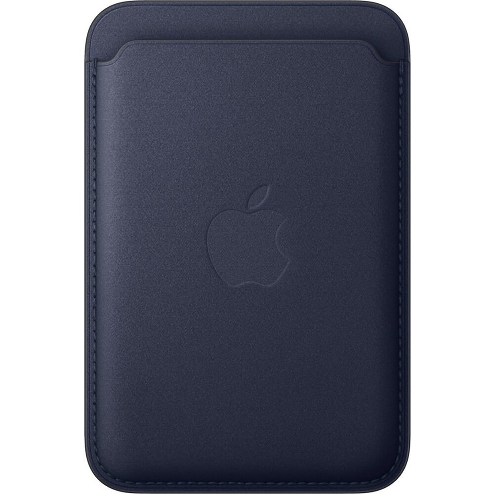 Чехол-бумажник Apple для iPhone FineWoven Wallet MagSafe тёмно-синий