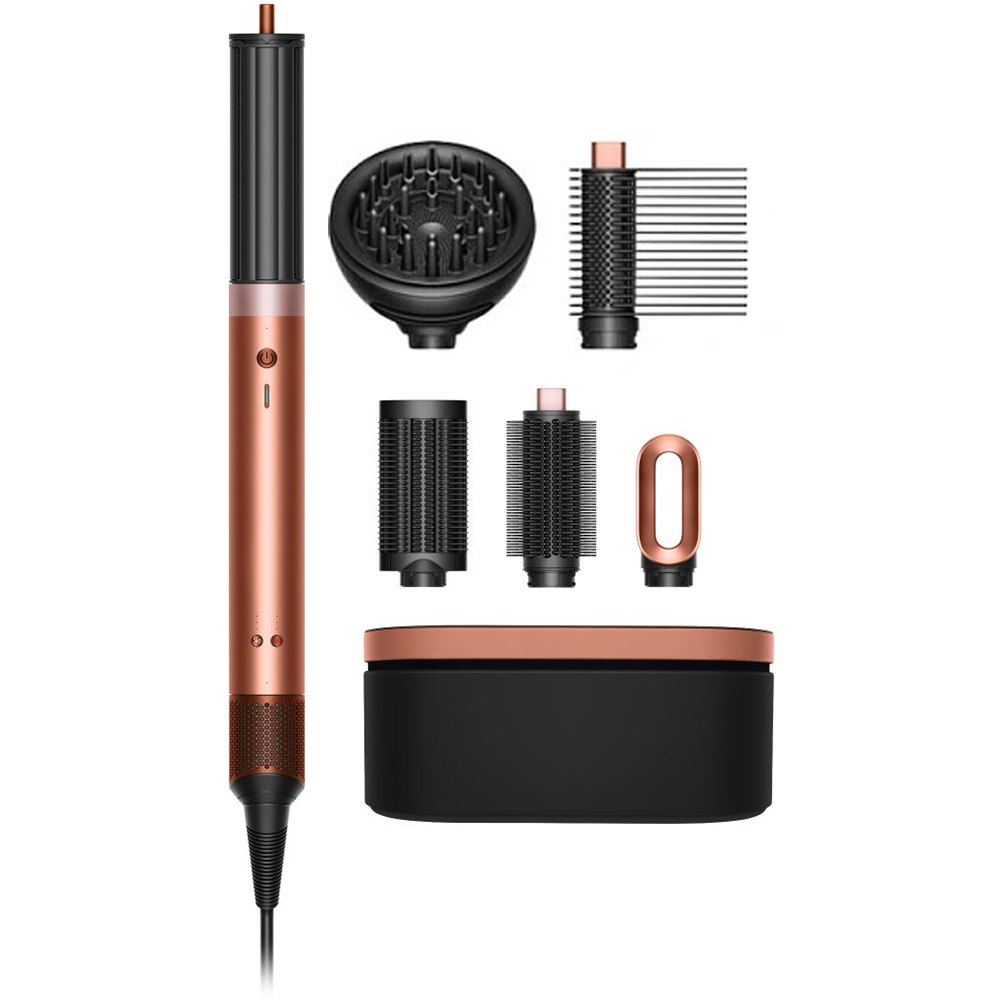 Стайлер Dyson Airwrap HS09 Co-anda2x Curly+Coily янтарный шёлк (143161-01)