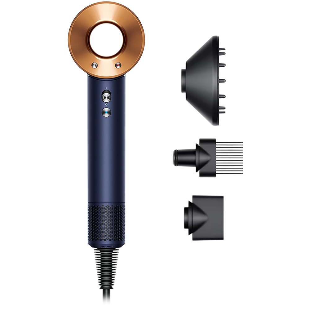 Фен Dyson Supersonic HD07 берлинская лазурь/медный