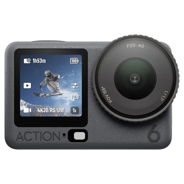 Экшн-камера DJI Osmo Action 6 Adventure Combo  цвет: черный (Black)
