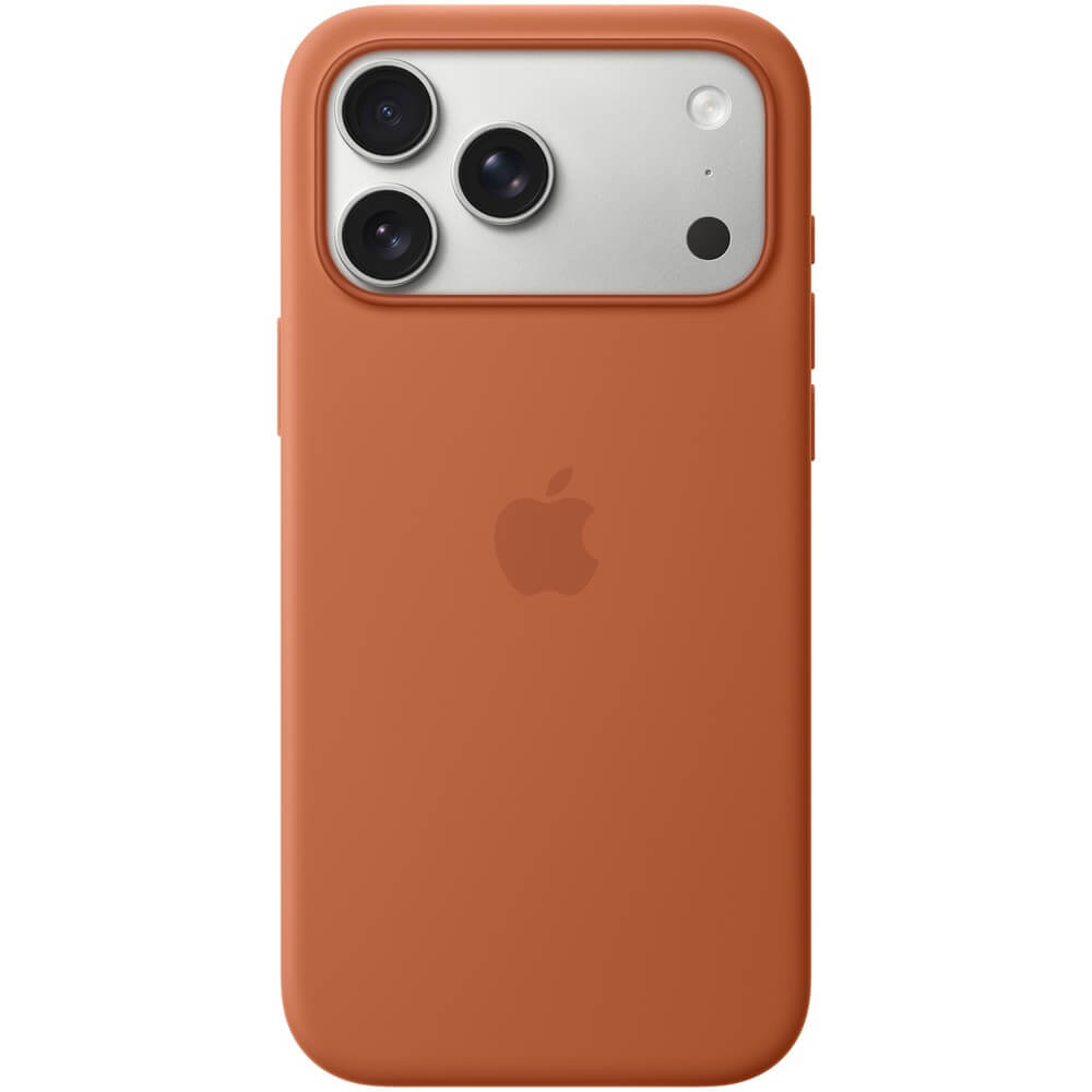 Чехол Apple для iPhone 17 Pro Max Silicone Case MagSafe коричневый