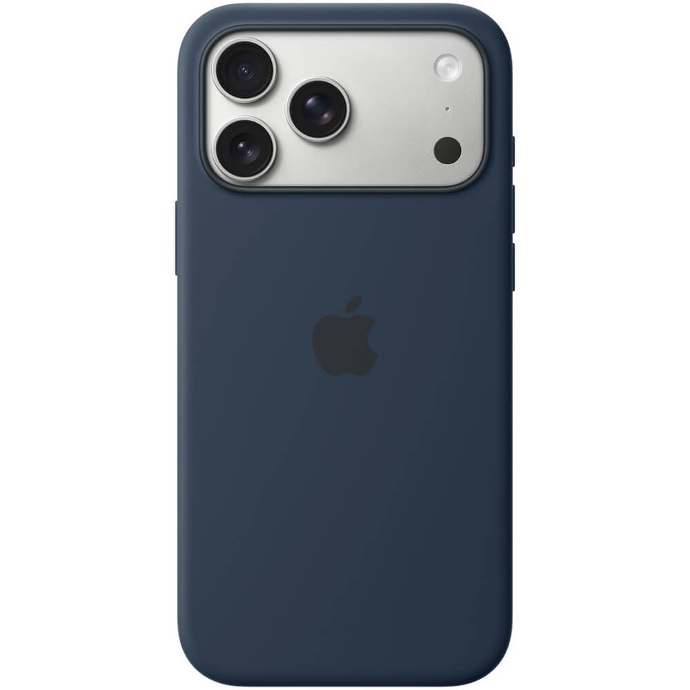 Чехол Apple для iPhone 17 Pro Max Silicone Case MagSafe полночь