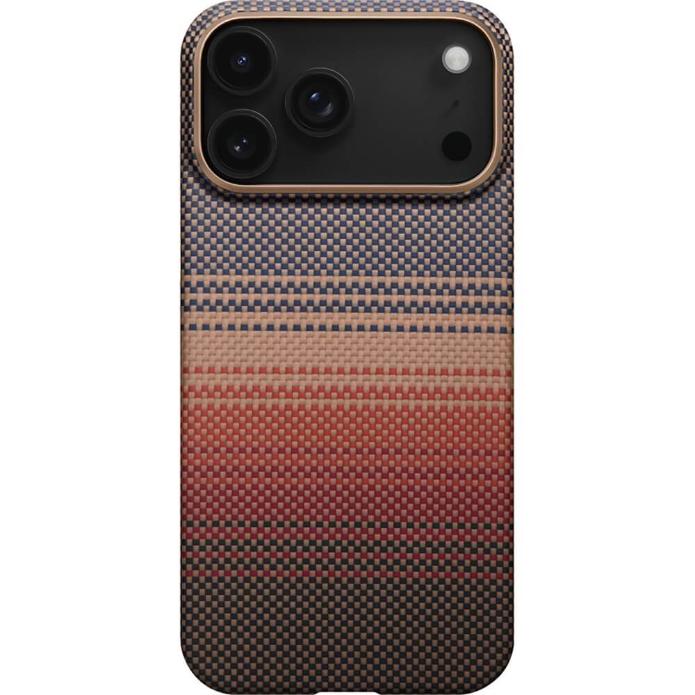 Чехол Pitaka Ultra-Slim Case для iPhone 17 Pro коричневый