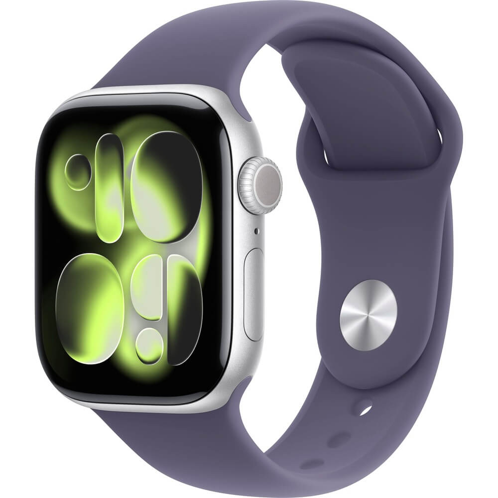 Смарт-часы Apple Watch Series 11 Aluminum GPS 42 мм серебристый M/L, спортивный ремешок