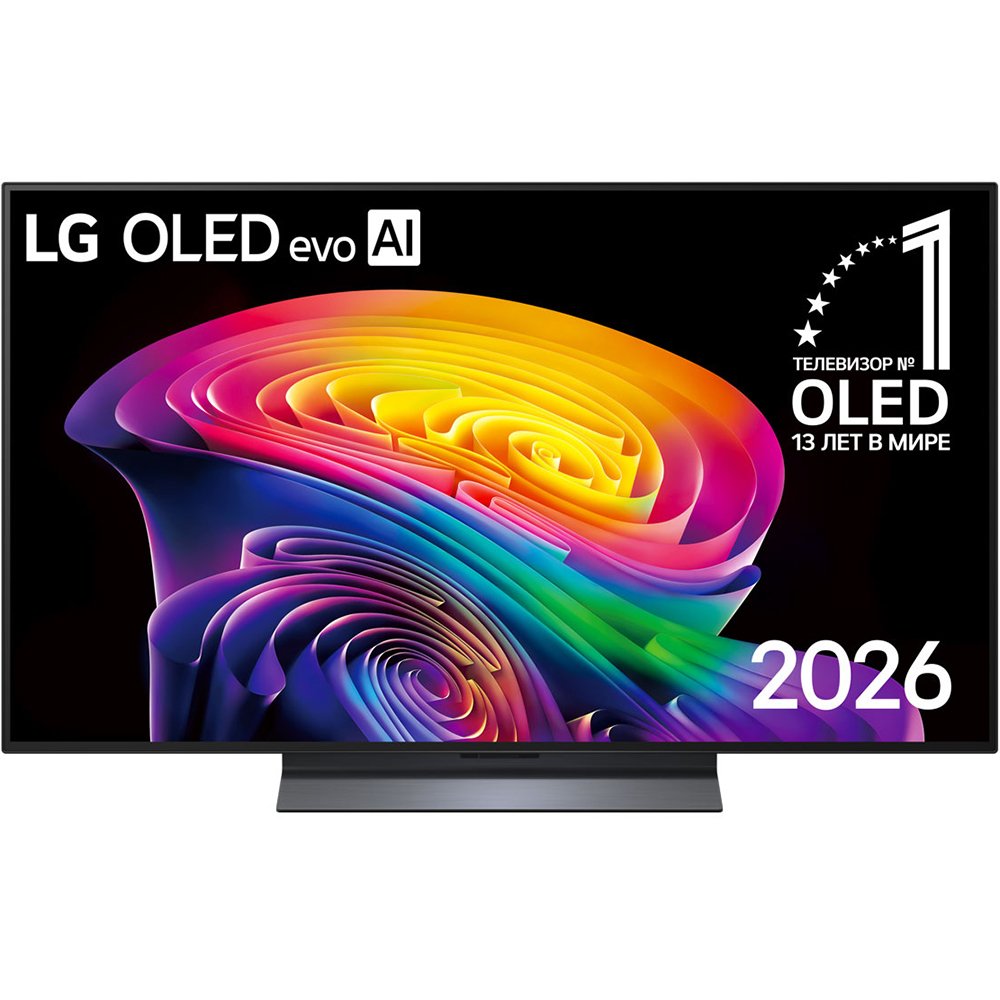 Телевизор LG OLED evo AI 48C6RLA (2026)