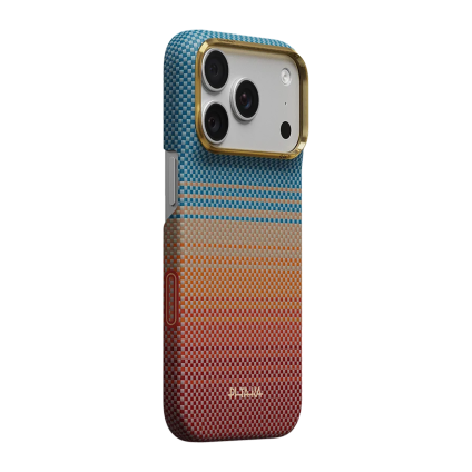 Арамидный чехол MagSafe PITAKA Sunset2.0 PitaTap Edge Case для iPhone 17 Pro и 18 Pro