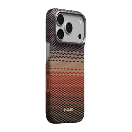 Арамидный чехол MagSafe PITAKA Sunset PitaTap Edge Case для iPhone 17 Pro и 18 Pro