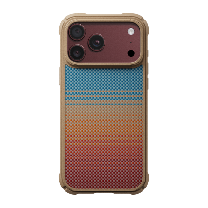 Арамидный чехол MagSafe PITAKA Sunset2.0 Cairn Case для iPhone 17 Pro Max и 18 Pro Max