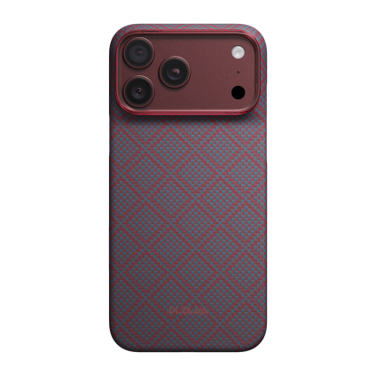 Арамидный чехол MagSafe PITAKA Argyle PitaTap Edge Case для iPhone 17 Pro Max и 18 Pro Max