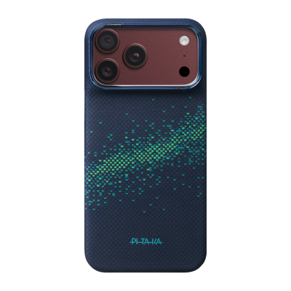 Арамидный чехол MagSafe PITAKA Milky Way Galaxy2.0 PitaTap Edge Case для iPhone 17 Pro Max и 18 Pro Max
