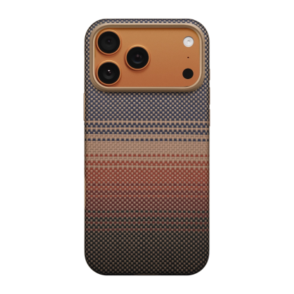 Арамидный чехол MagSafe PITAKA Sunset · Moonrise Summa Case для iPhone 17 Pro Max