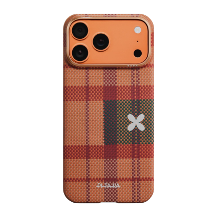 Арамидный чехол MagSafe PITAKA × MÜNN Flora in Grid PitaTap Edge Case для iPhone 17 Pro