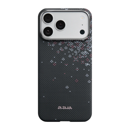 Арамидный чехол MagSafe PITAKA Sakura Hours PitaTap Edge Case для iPhone 17 Pro