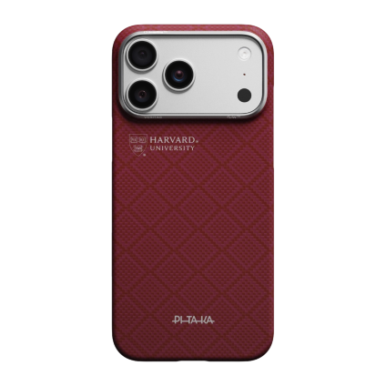 Арамидный чехол MagSafe PITAKA × HARVARD PitaTap Edge Case для iPhone 17 Pro