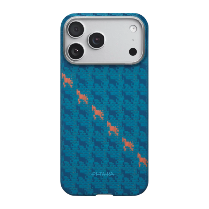 Арамидный чехол MagSafe PITAKA Happiness Rides In PitaTap Edge Case для iPhone 17 Pro
