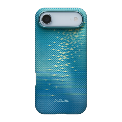 Арамидный чехол MagSafe PITAKA Glints of Gold Edge Case для iPhone Air