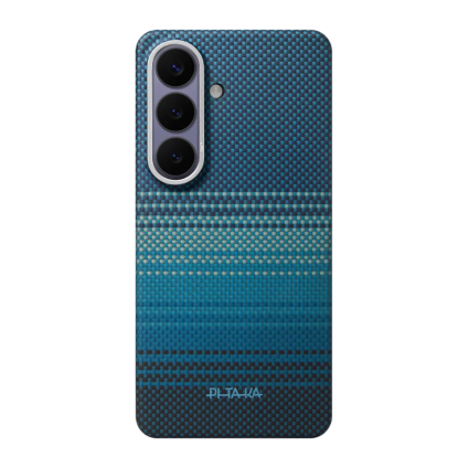 Арамидный чехол MagSafe PITAKA Sunset · Moonrise Aaron Button Edge Case для Samsung Galaxy S26+