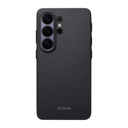 Арамидный чехол MagSafe PITAKA Classic Aaron Button Edge Case для Samsung Galaxy S26 Ultra