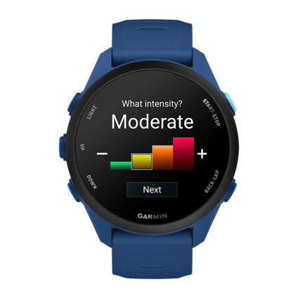 Спортивные часы Garmin Forerunner 70, силиконовый ремешок цвета «морской прилив»