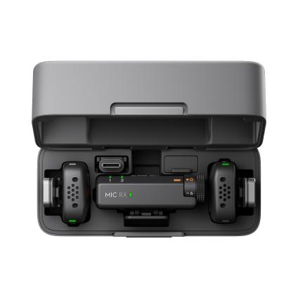 Беспроводной микрофон DJI Mic Mini (2 передатчика, приёмник, зарядный футляр)