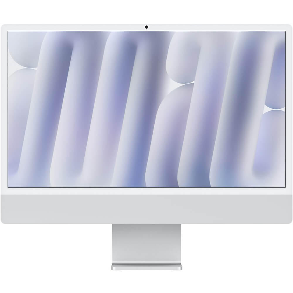 Моноблок Apple iMac 4.5K 24" (M4 8-Core, GPU 8-Core, 16GB, 256GB) (Серебристый | Silver) (2024)
